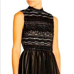 Alice and Olivia tulle and beaded dress